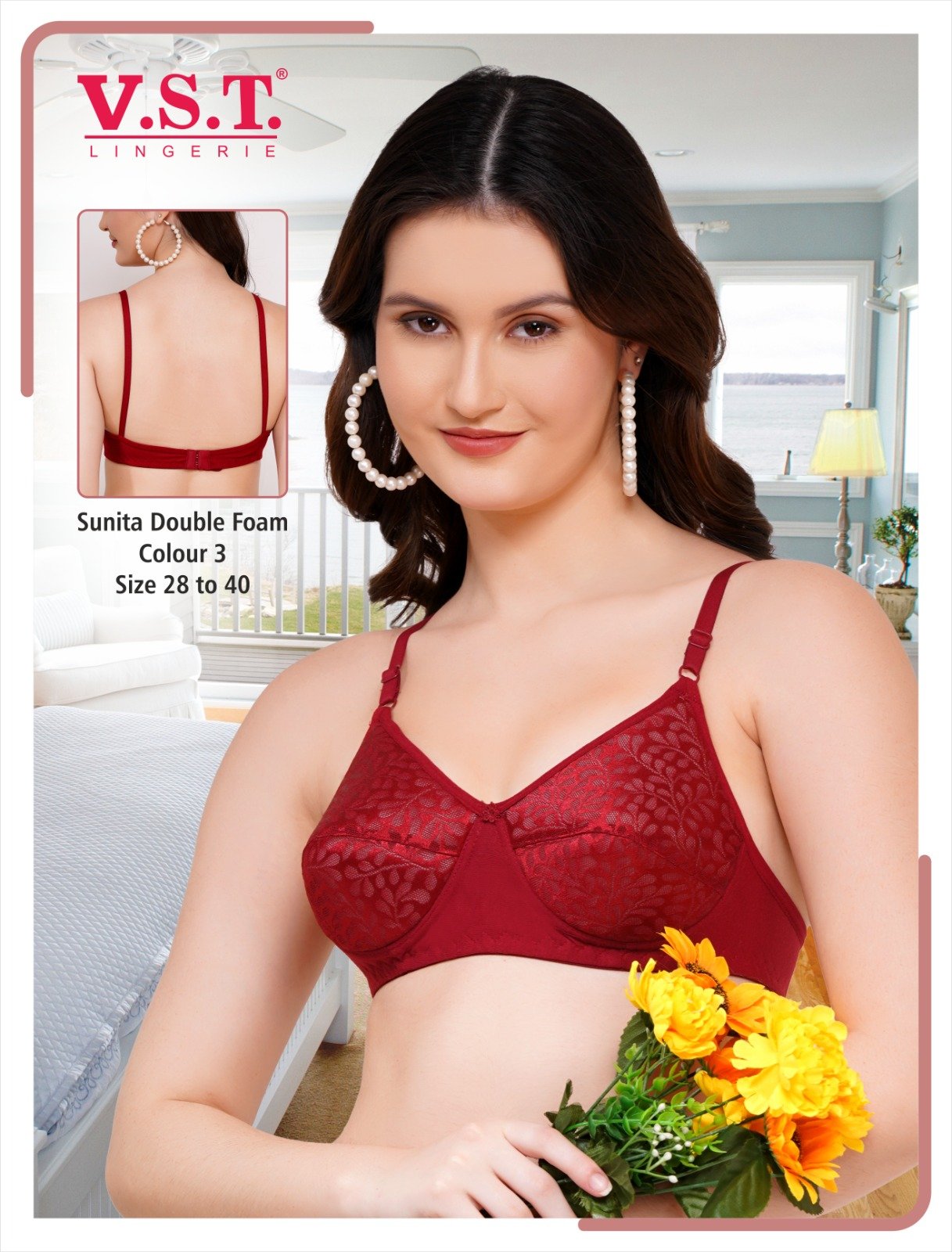 VST Double Foam Padded Bra