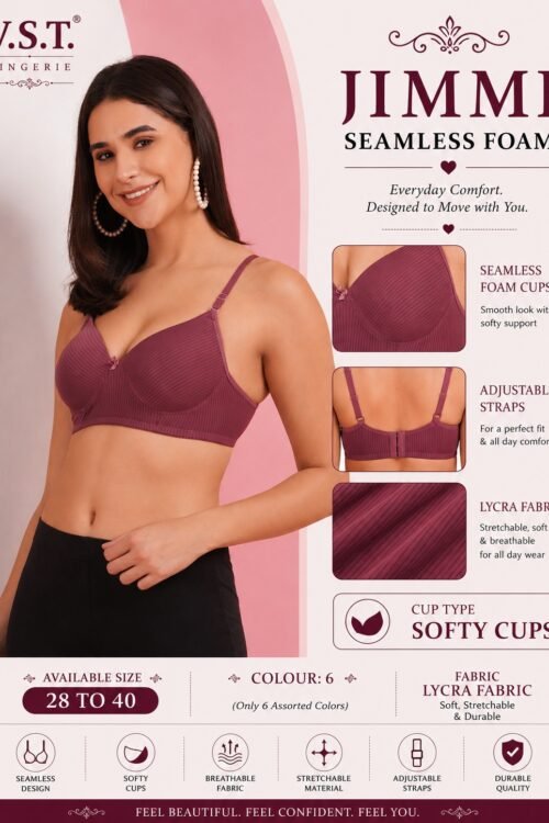 VST Jimmi Seamless Foam Bra