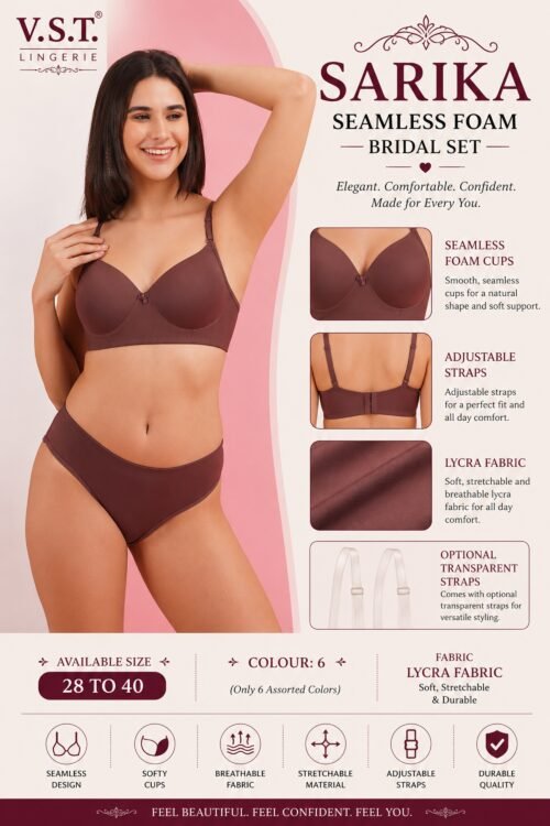 VST Sarika Seamless Foam Bridal Set