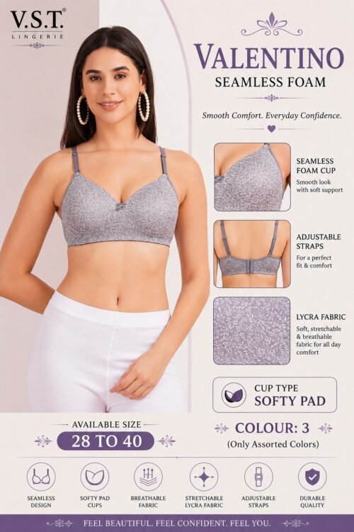 VST Valentino Seamless Foam Bra